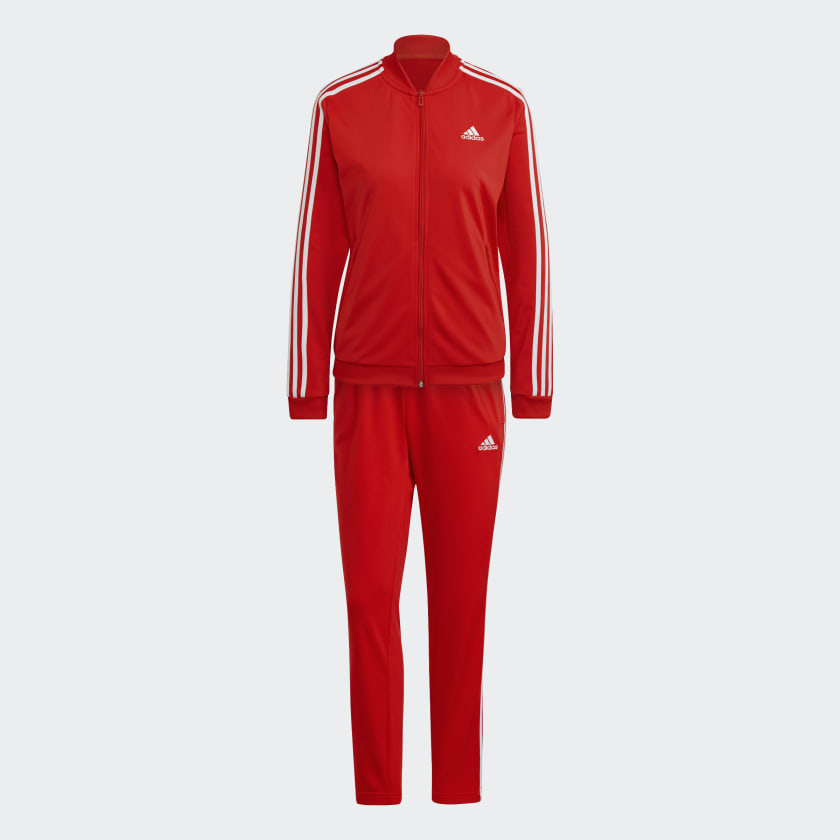 Adidas 3 stripes red best sale