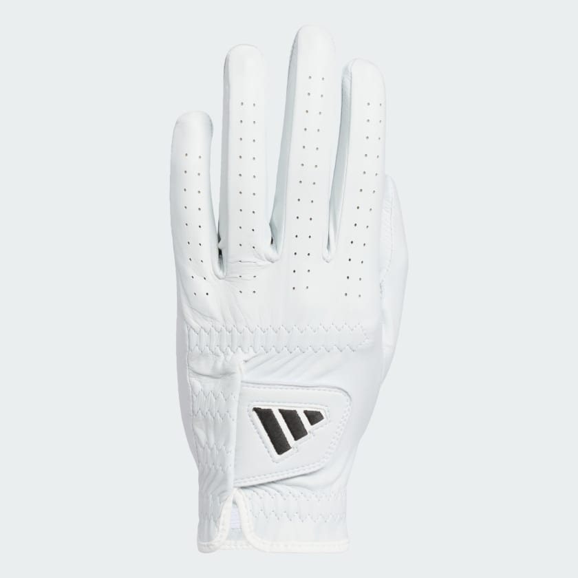 adidas Ultimate Single Leather Golf Glove - White | Free