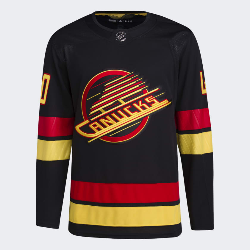 adidas Canucks Pettersson Third Authentic Hockey Jersey Black