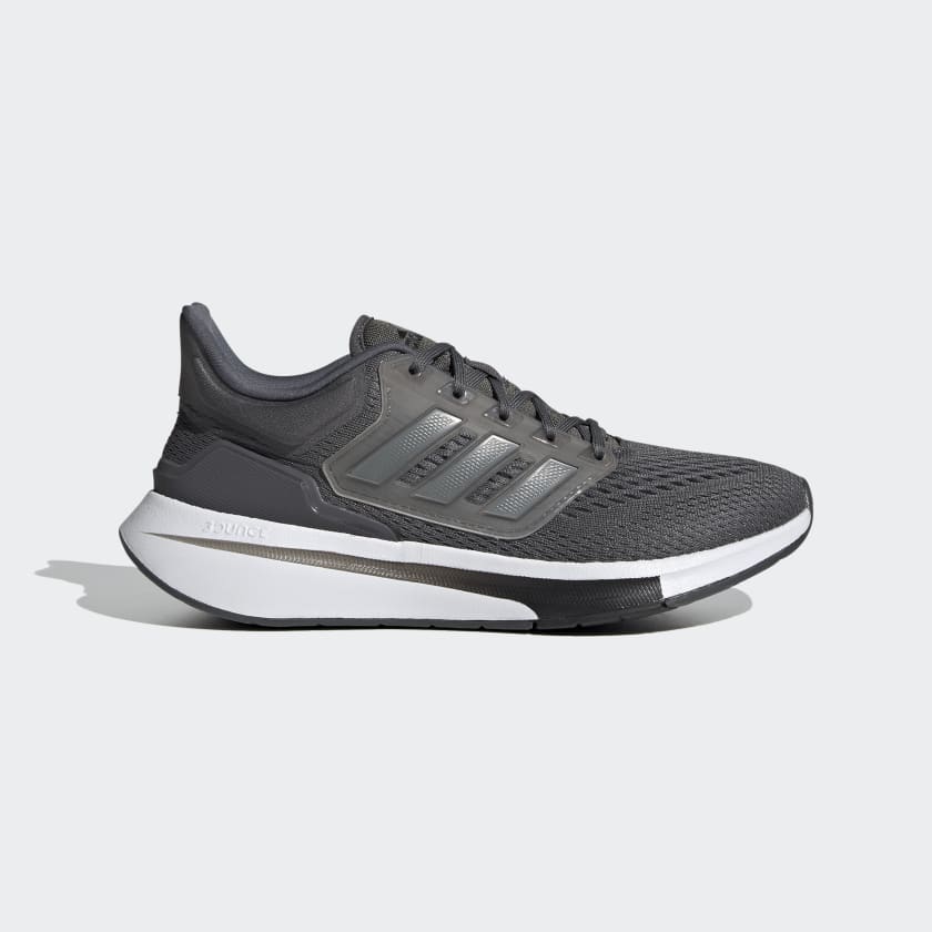 Grey and black running shoes shop