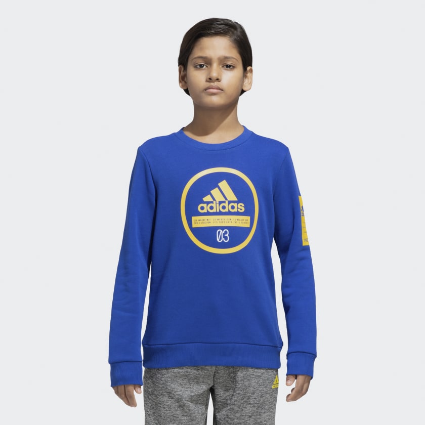 Men's adidas originals 3foil crew sweatshirt 2025