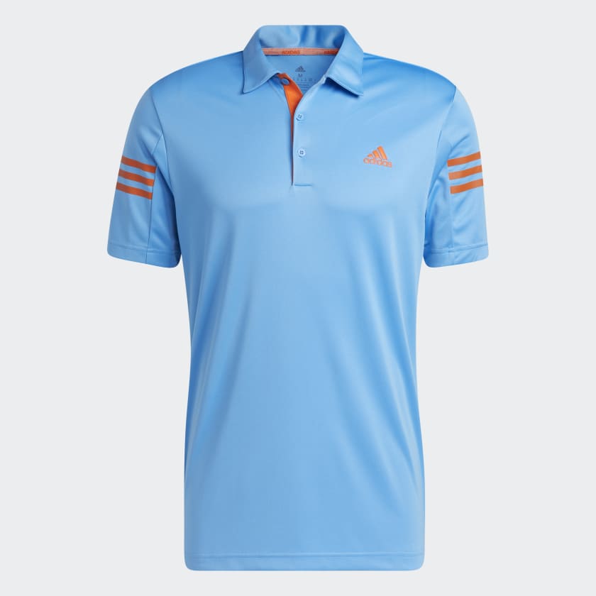 adidas 3 Stripes Polo Shirt Blue adidas Thailand