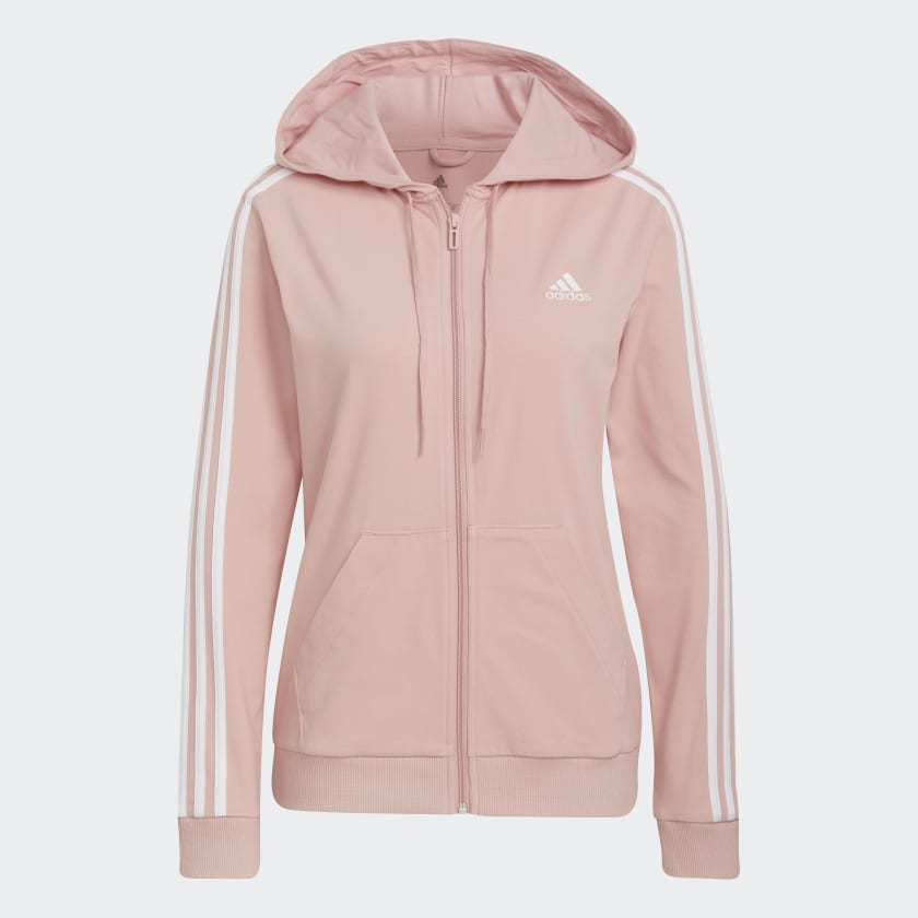 Pink womens adidas hoodie new arrivals