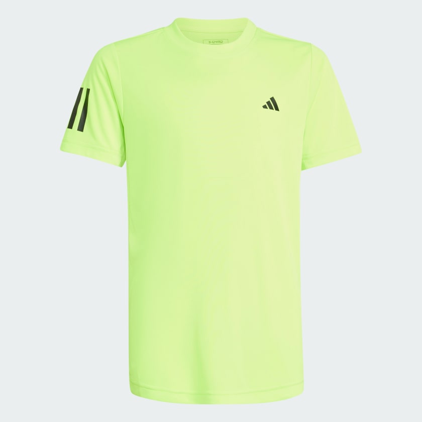 adidas Club Tennis 3 Stripes T Shirt Green adidas UK