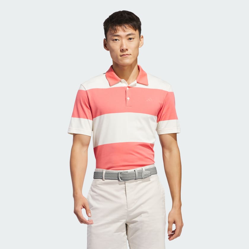 Adidas men's advantage wide colorblock shop golf polo