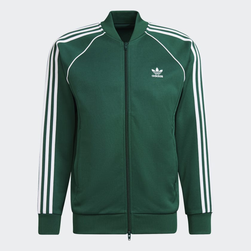 Casaca Deportiva Adicolor Classics Primeblue SST Verde adidas
