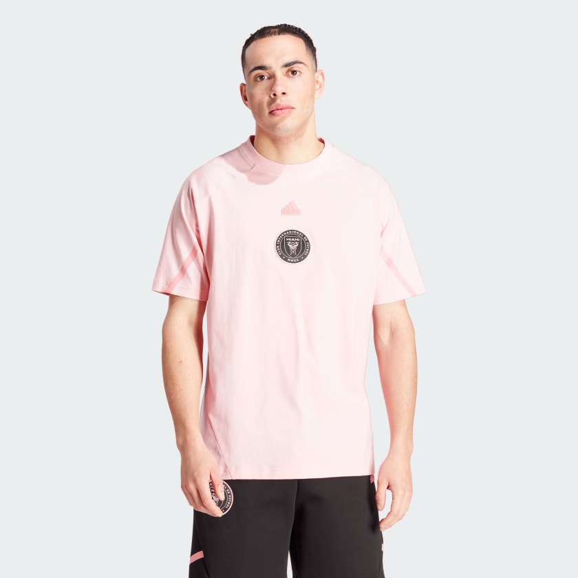 Adidas t shirt 2025 pink