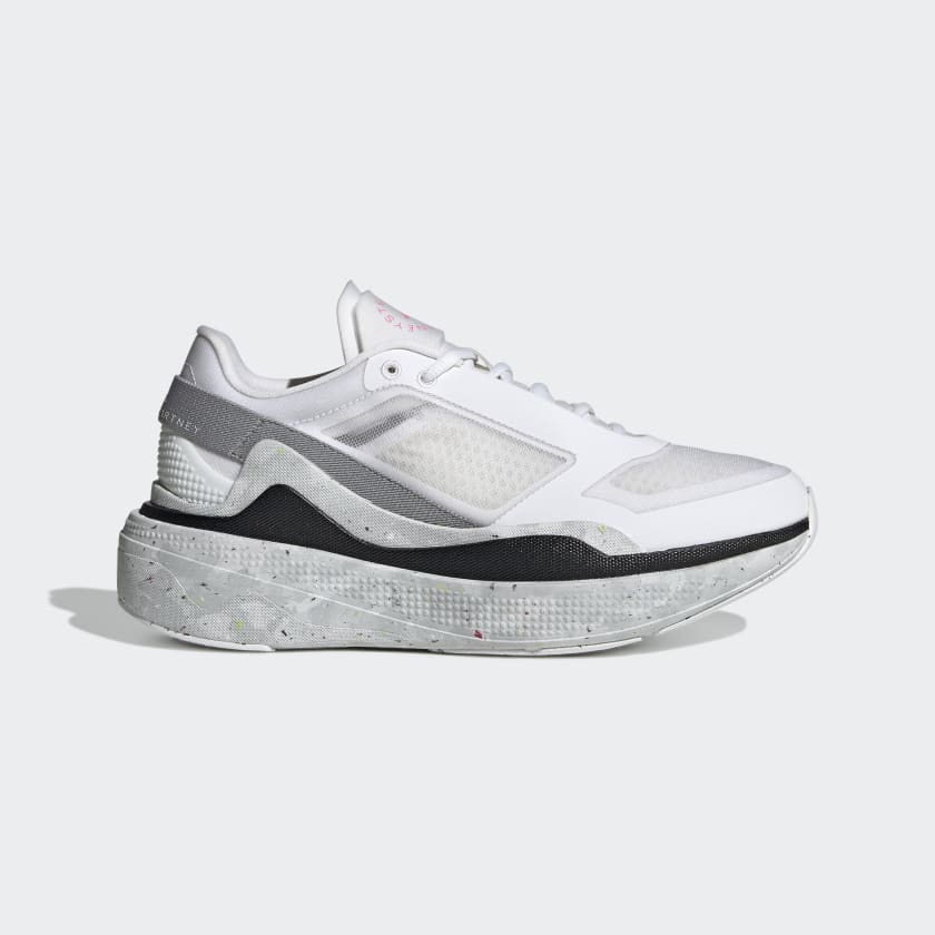 adidas by Stella McCartney EARTHLIGHT - Training shoe - core black/cloud  white/black 