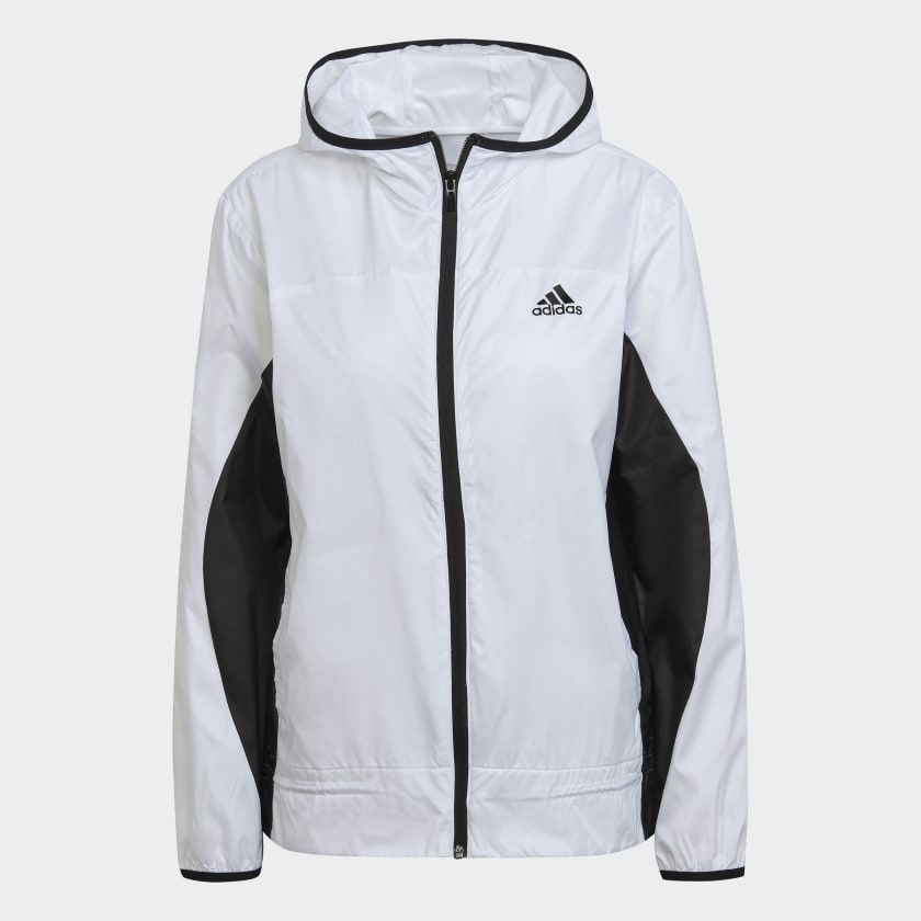 Cortavientos adidas blanco on sale