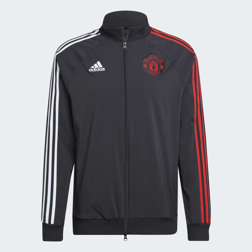 adidas Manchester United Travel Track Top Black adidas Ireland