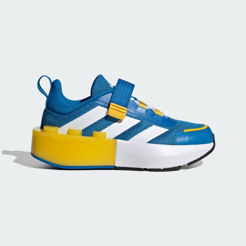 adidas x LEGO® Tech Elastic Lace and Top Strap Shoes - Blue | Kids' | adidas US