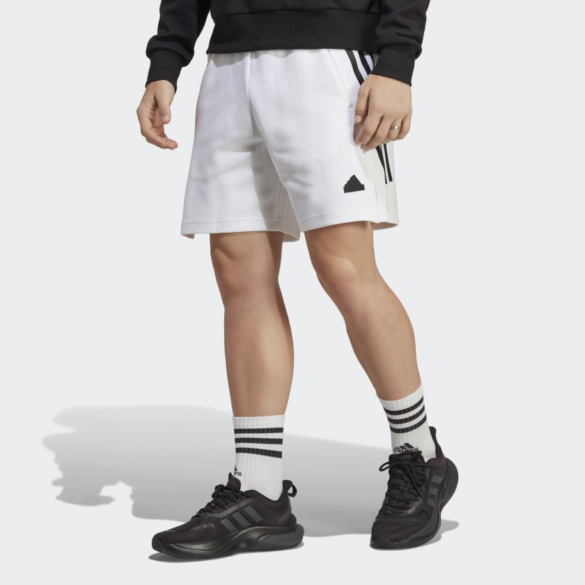 adidas Future Icons 3-Stripes Shorts - White | adidas Thailand