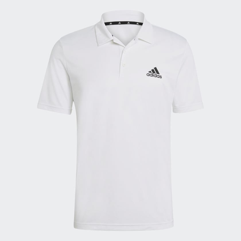 adidas AEROREADY Designed To Move Sport Polo Shirt - White | adidas ...