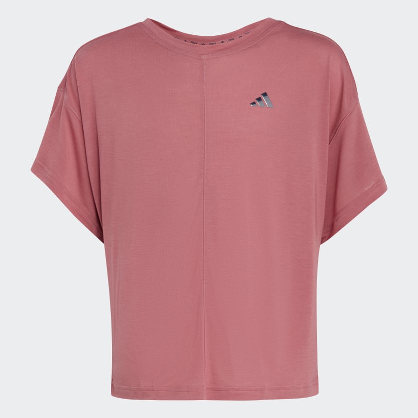 Pink adidas 2024 tee shirt