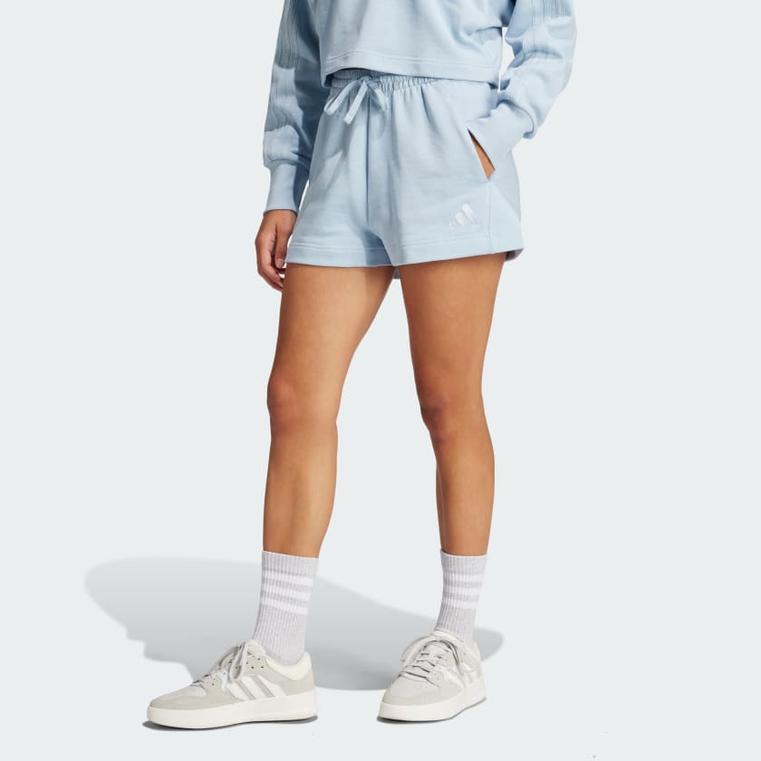 adidas ALL SZN French Terry Shorts Blau adidas Deutschland