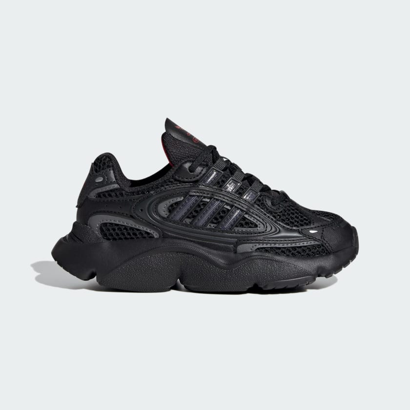 adidas OZMILLEN Elastic Lace Shoes Kids Zwart adidas Offici le