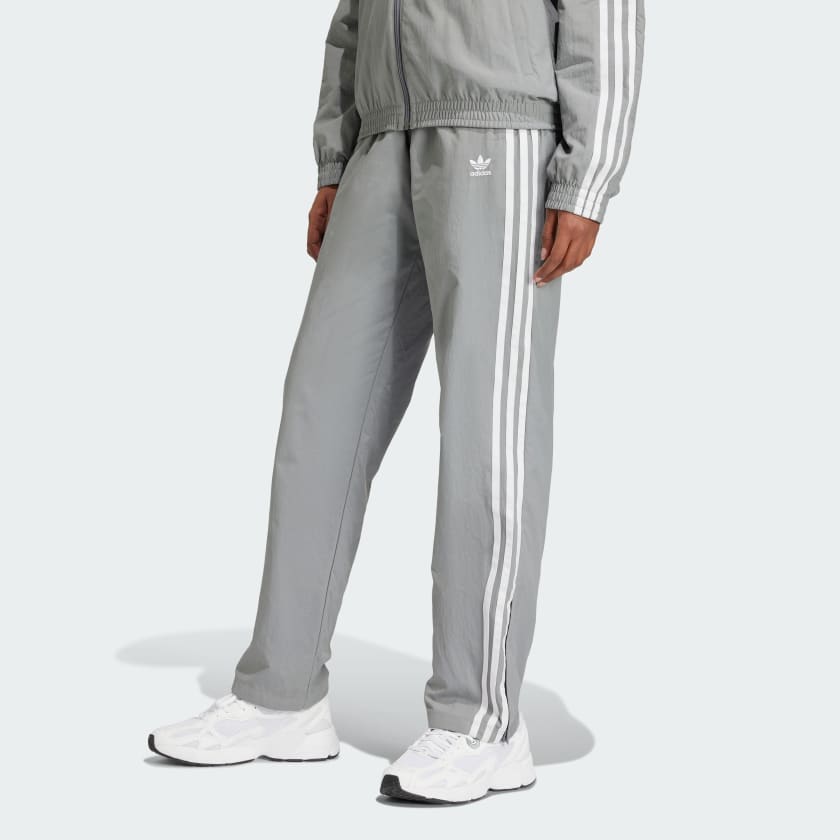 Womens grey adidas tracksuit bottoms shop