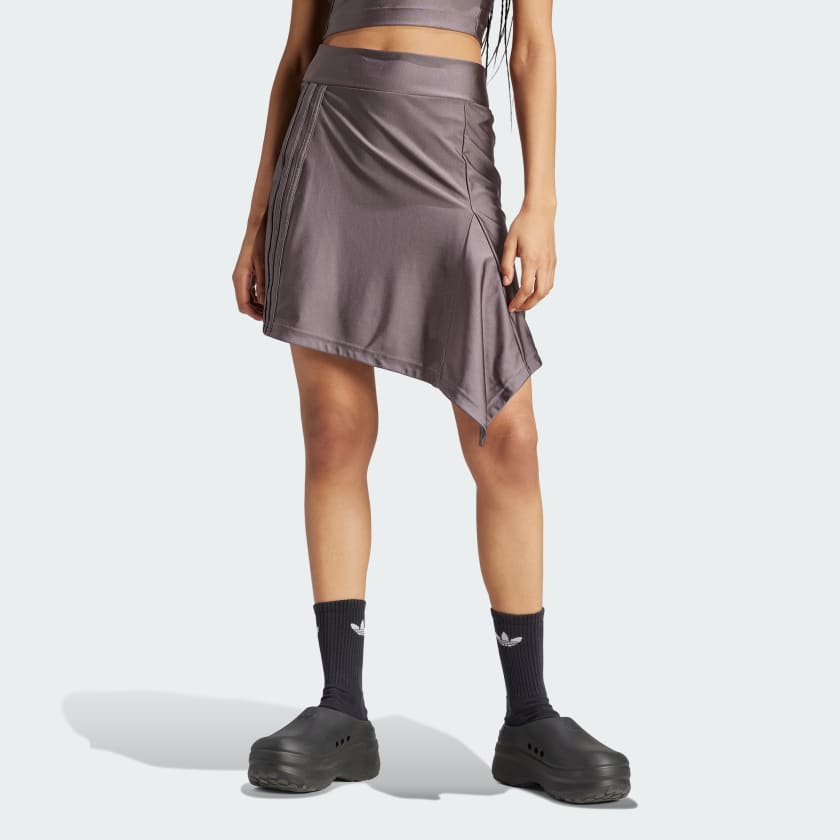adidas Fashion Satin Miniskirt - Brown | Women's Lifestyle | adidas US