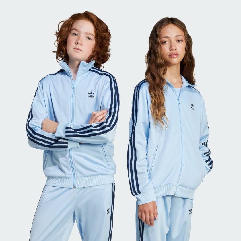 adidas Adicolor Firebird Top Kids - Blue | adidas Türkiye
