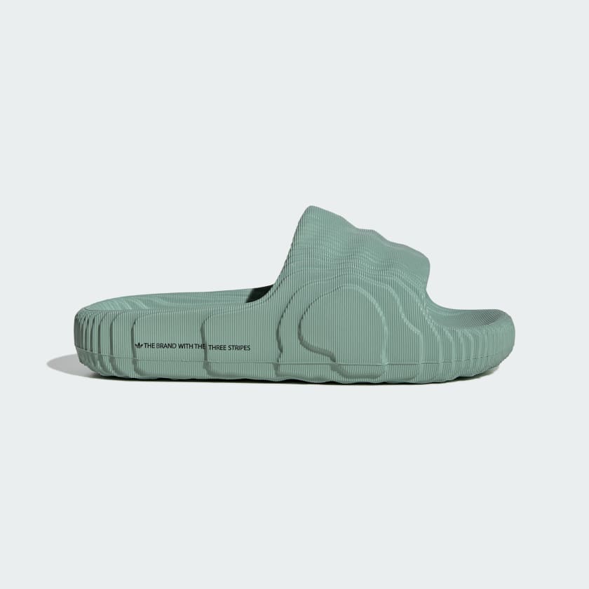 Adidas adilette slides green discount