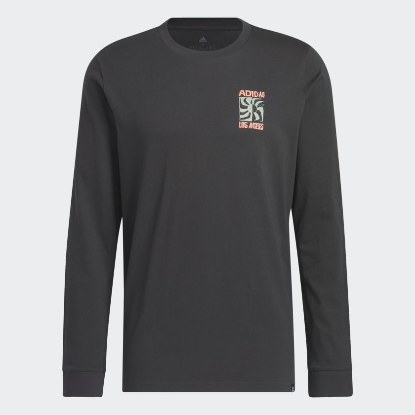adidas Los Angeles Graphic Long Sleeve Tee Grey Men s Lifestyle adidas US