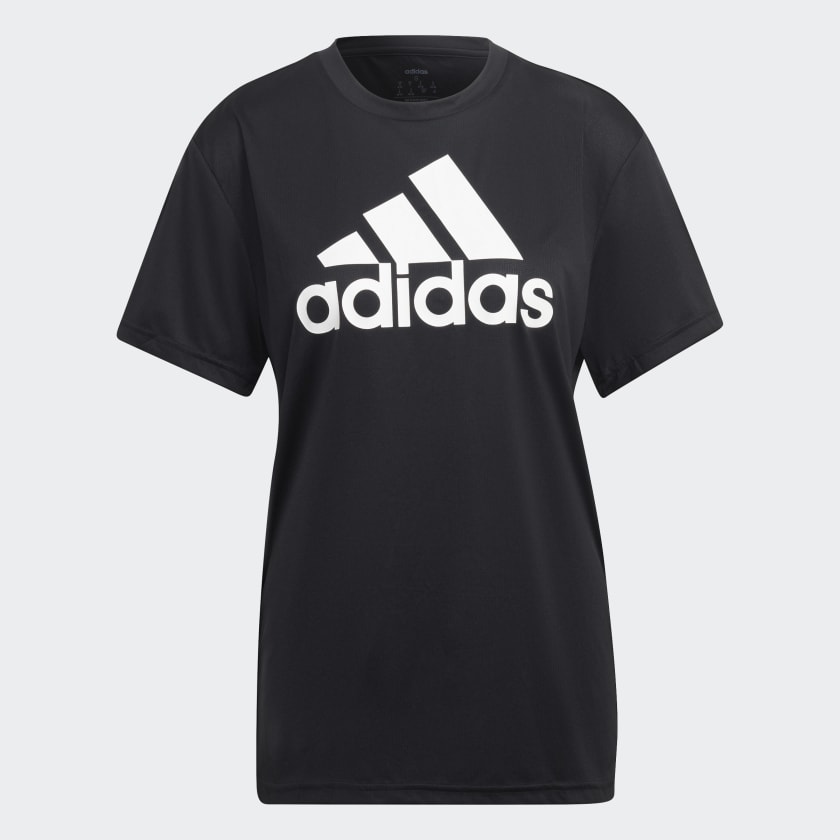 adidas Camiseta AEROREADY Designed To Move Sport Holgada Negro