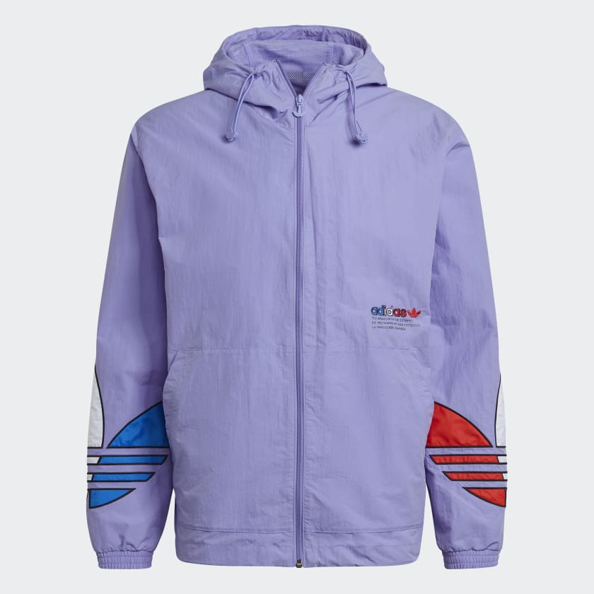 Adidas adicolor windbreaker discount