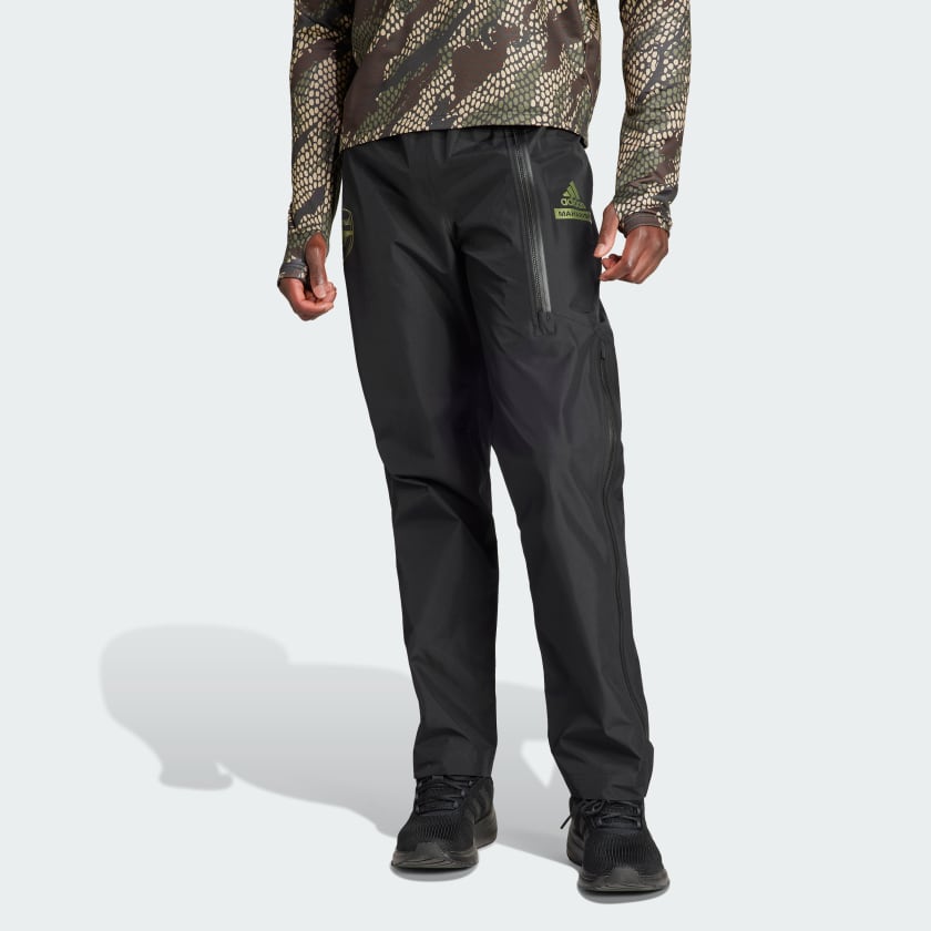 adidas Arsenal x Maharishi GORE TEX Paclite Broek Zwart