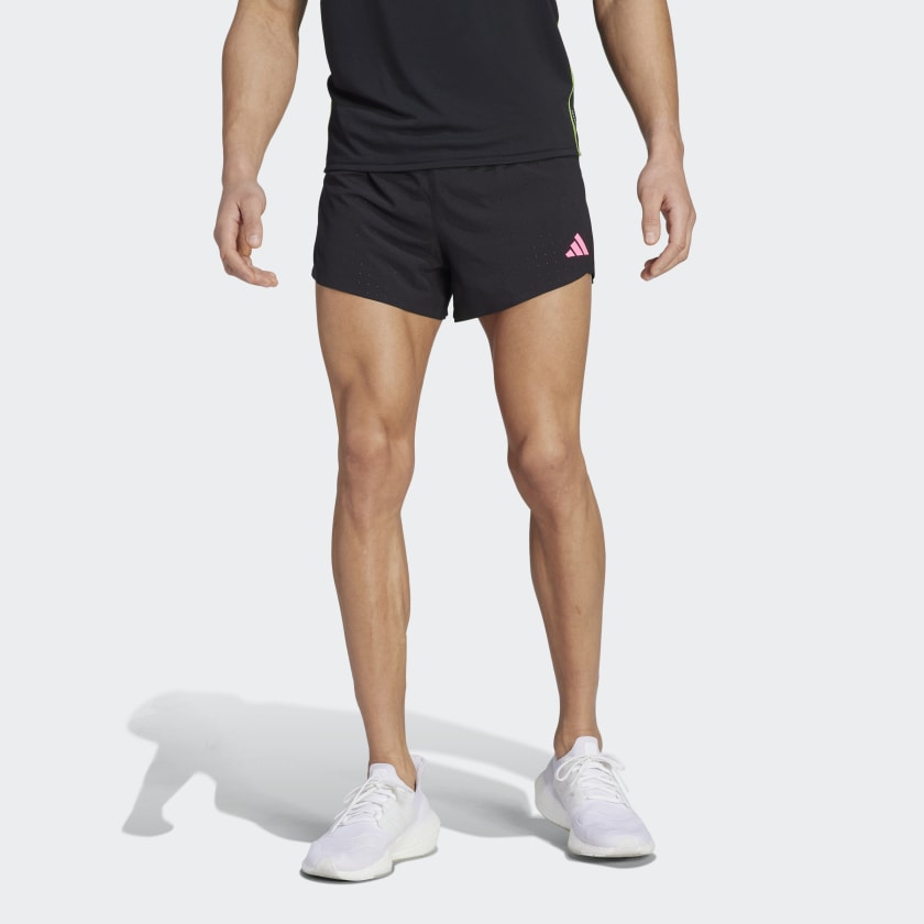 adidas Adizero Running Split Short Zwart adidas Offici le Shop