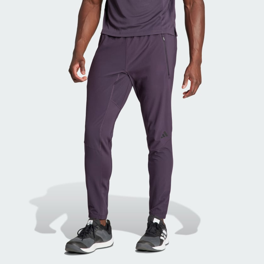 adidas Designed for Training Workout Pants - Grey, Men's Training