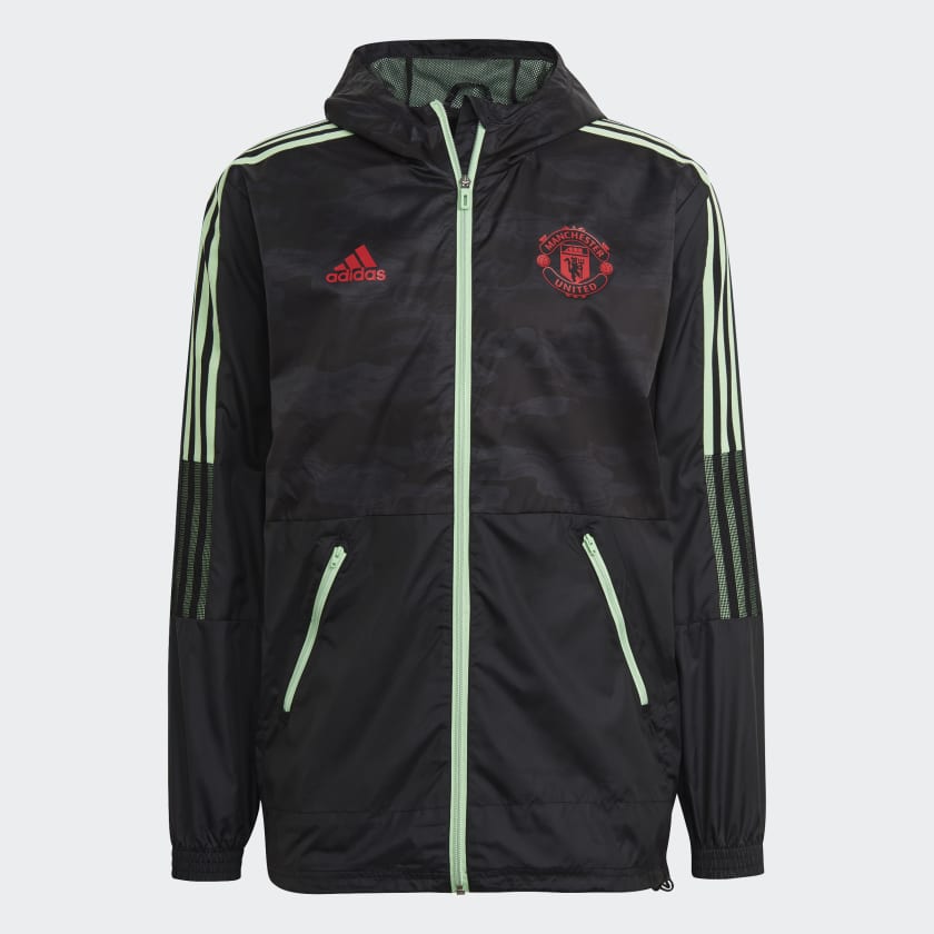 Adidas manchester cheap united windbreaker
