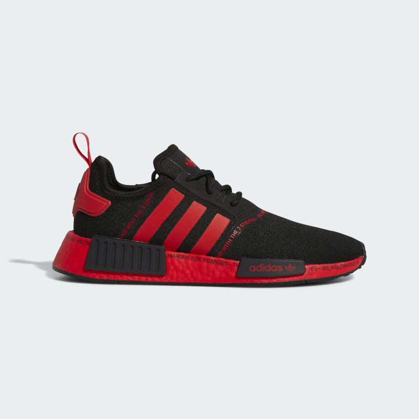 adidas NMD R1 Shoes Black adidas UK