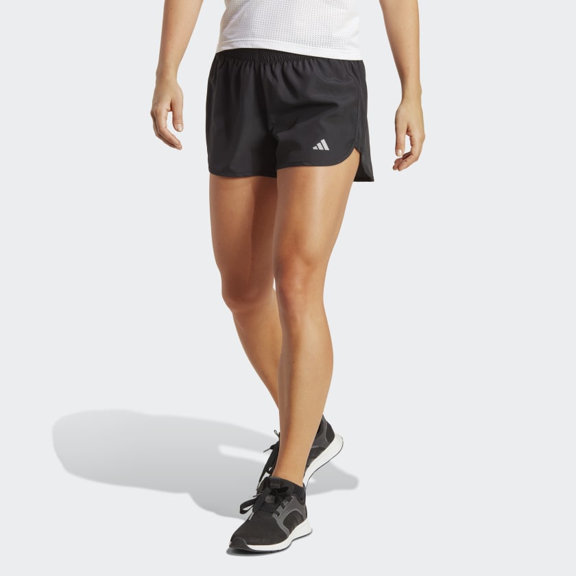 adidas Women's Running Marathon 20 Running Shorts - Black adidas US
