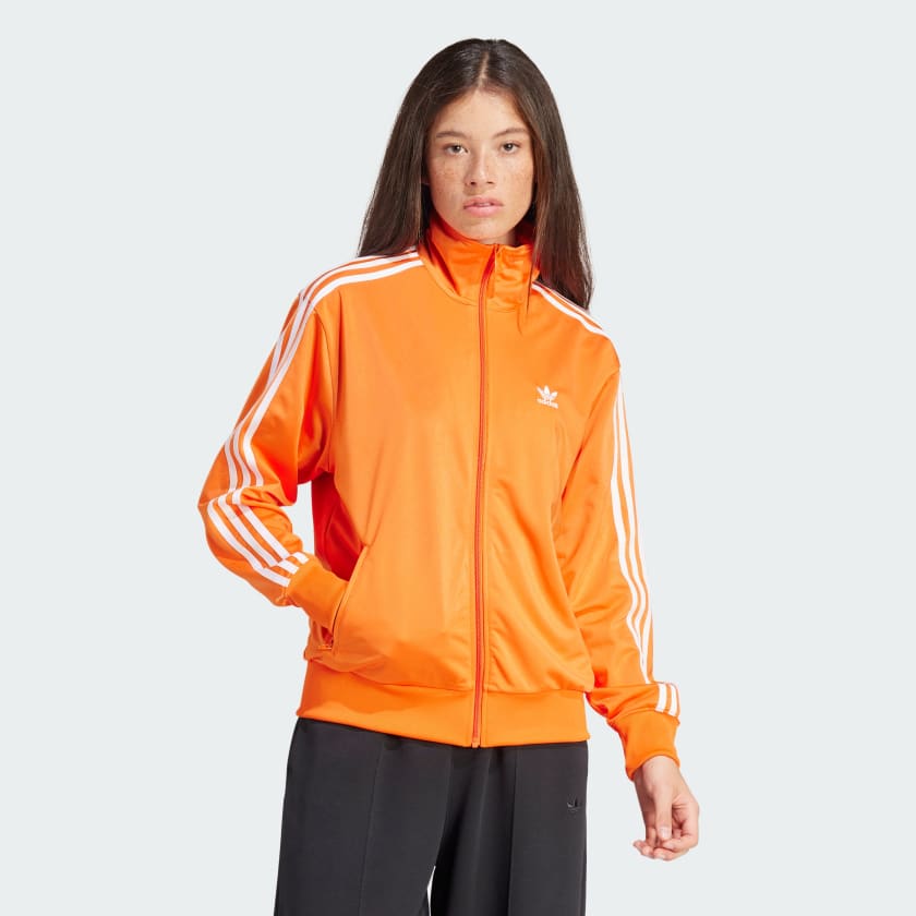 adidas Adicolor Classics Loose Firebird Track Top - Orange | Women's  Lifestyle | adidas US