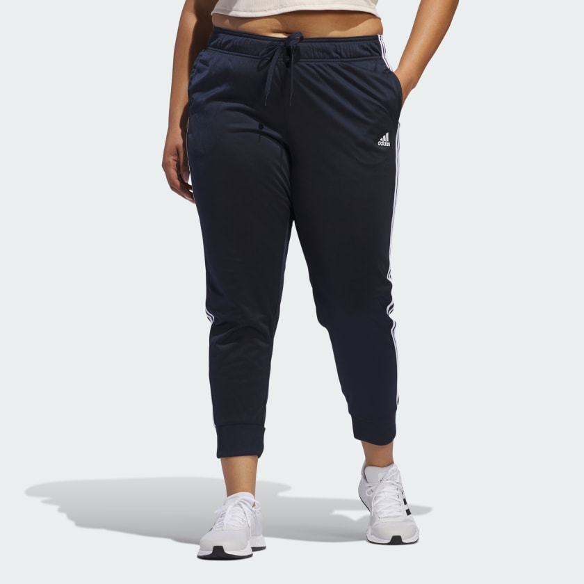 Gray adidas track pants slim fit