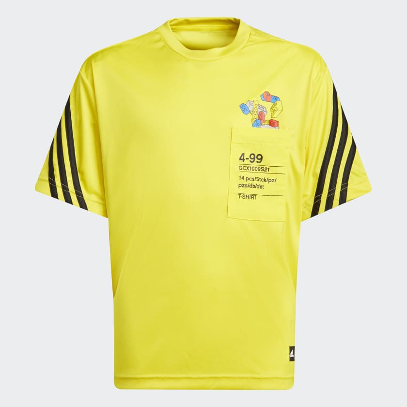 Buen sentimiento mar Mediterráneo Vendedor Camiseta adidas x Classic LEGO® - Amarillo adidas | adidas España