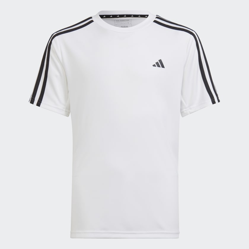 adidas Train Essentials AEROREADY 3-Stripes Regular-Fit T-Shirt - White ...
