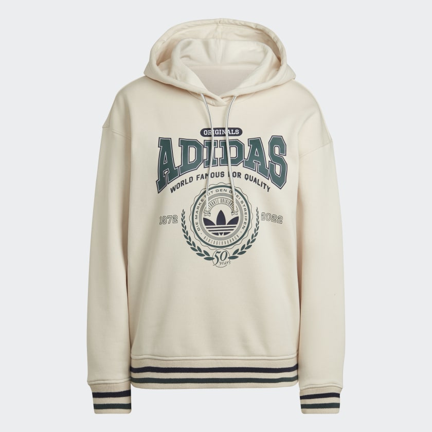 adidas ANNIVERSARY HOODIE GENDER NEUTRAL White adidas UK