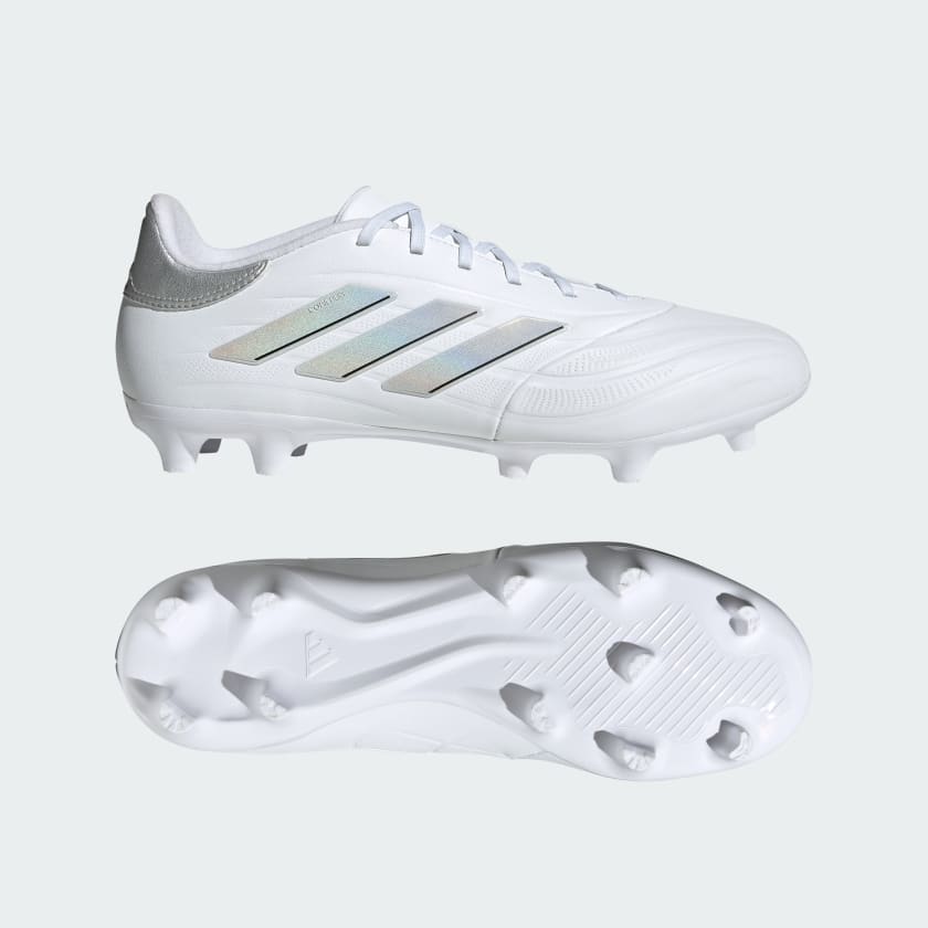 adidas Copa Pure II League Firm Ground Cleats - White | Unisex Soccer ...