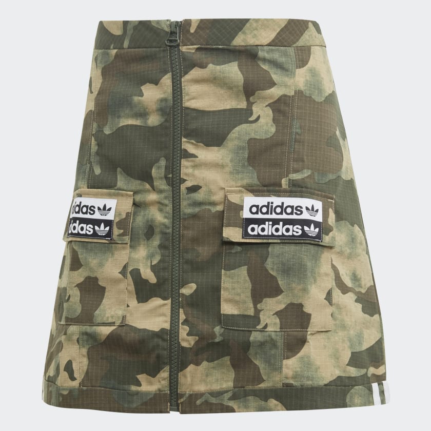 Adidas shop camouflage skirt