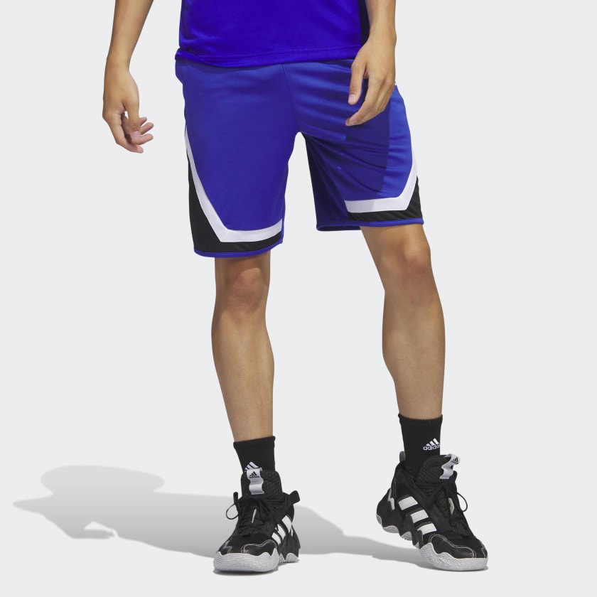adidas Pro Block Shorts Blue | Men's Basketball | adidas
