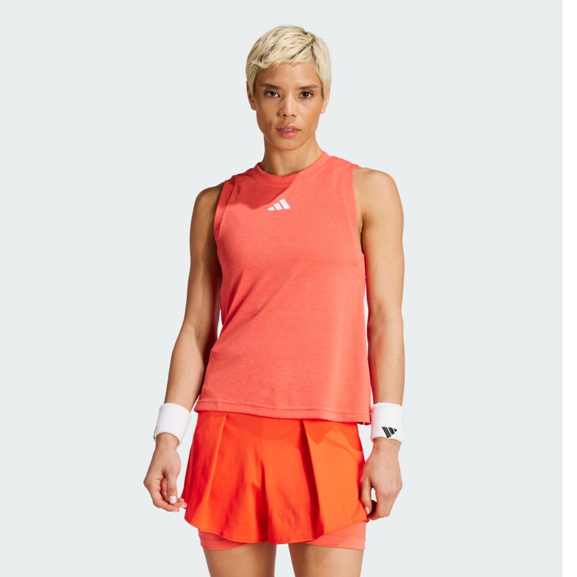 adidas Tennis Match Tank Top - Red | Women's Tennis | adidas US