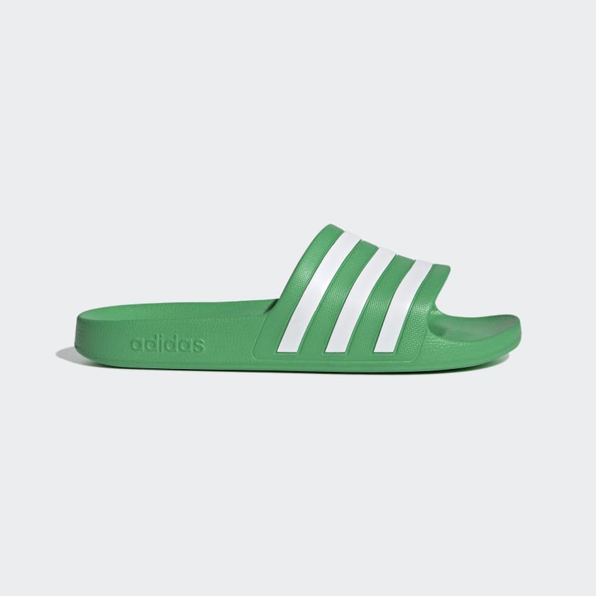 midtergang gennemførlig sadel adidas Adilette Aqua badesandaler - Grøn | adidas Denmark