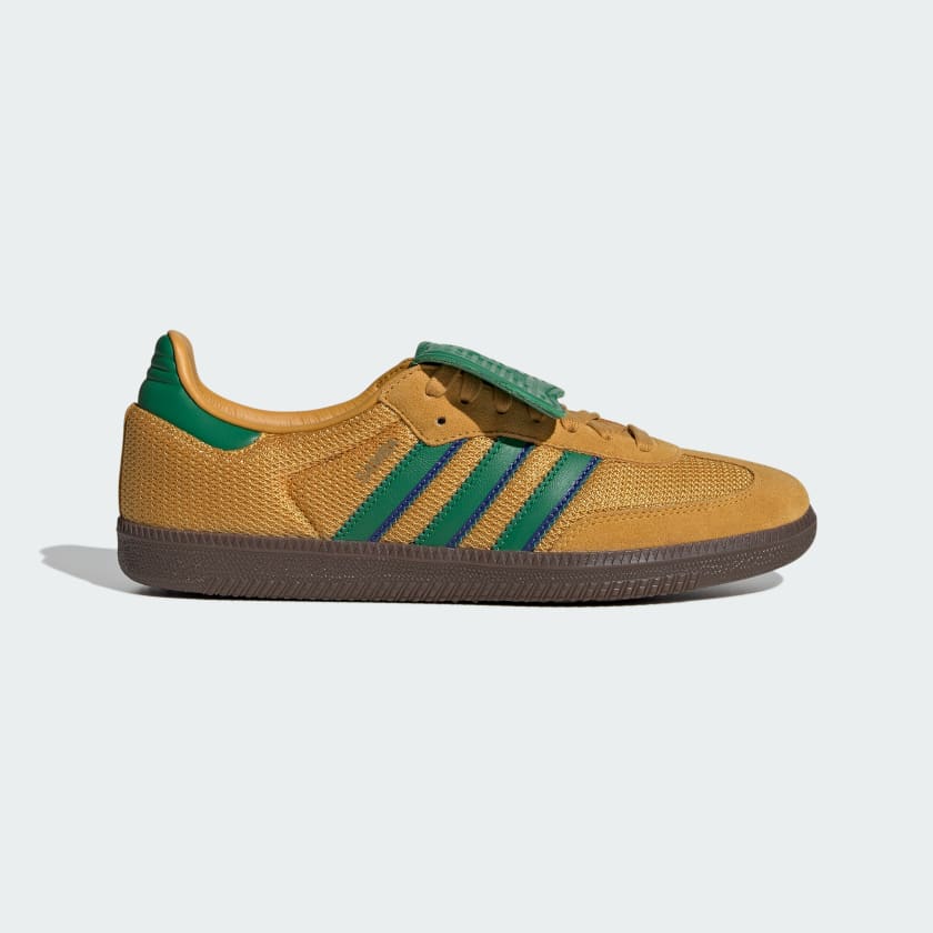Adidas samba yellow black discount