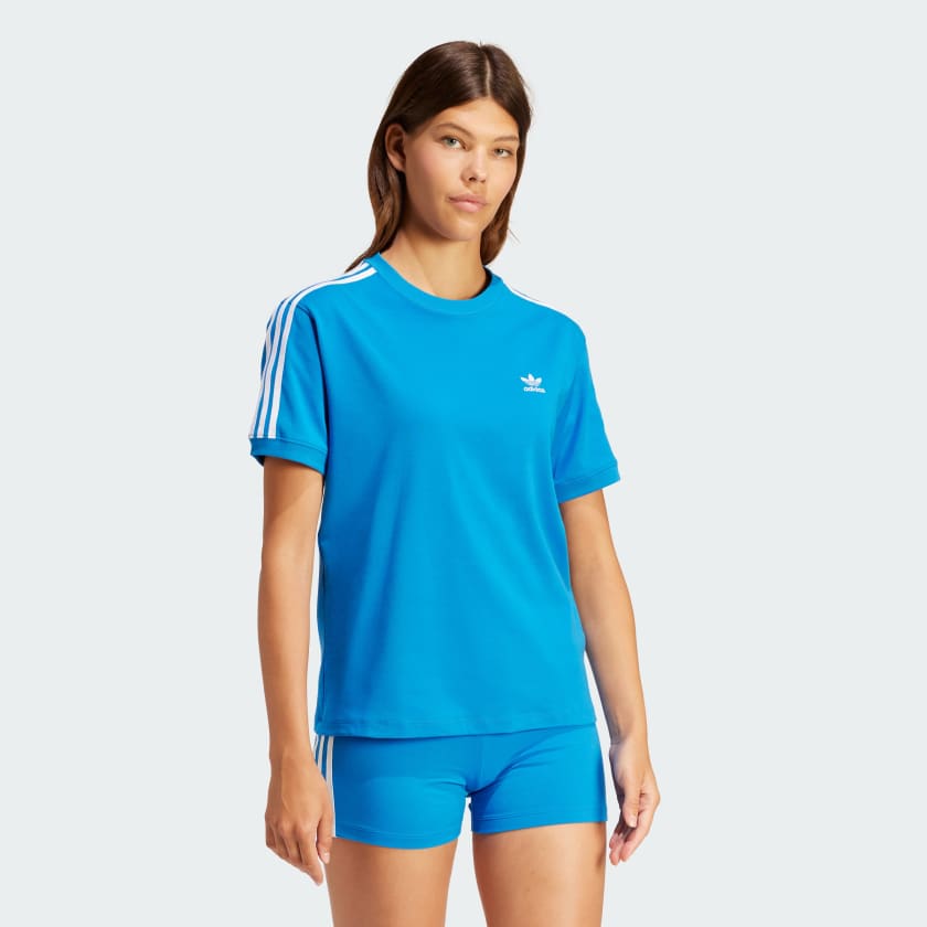 Adidas stripes shirt store