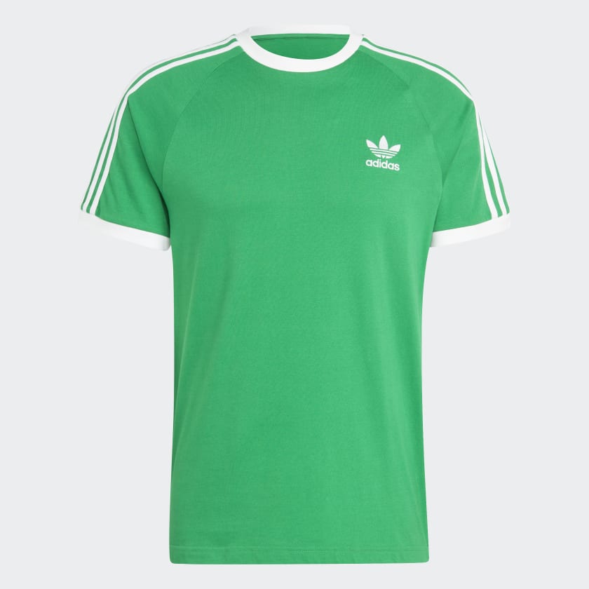 Tシャツ・カットソー adidas 3S T-Green IM0410 アディダス アディカラー クラシックス スリーストライプス T