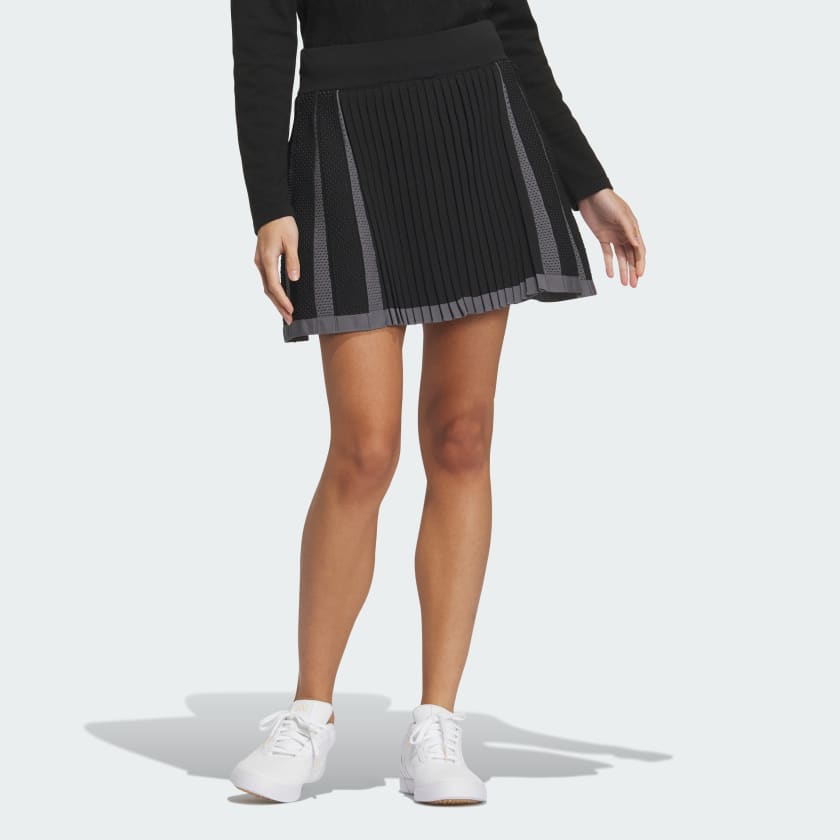 アディダス PRIMEKNIT フレアースカート - ブラック