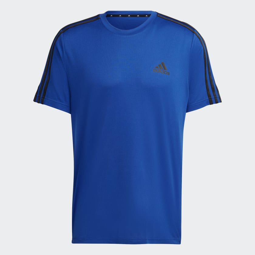 adidas AEROREADY Designed To Move Sport 3 Stripes Ti ort Mavi adidas Turkiye