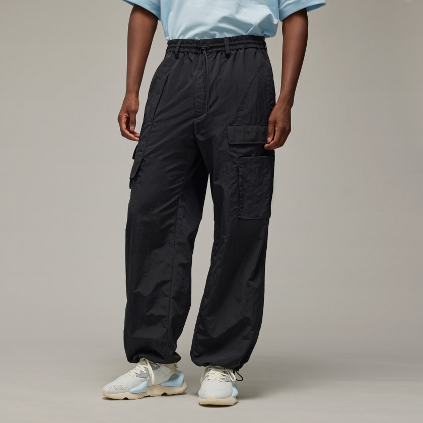 adidas Y-3 Crinkle Nylon Pants - Black | Men's Lifestyle | adidas US