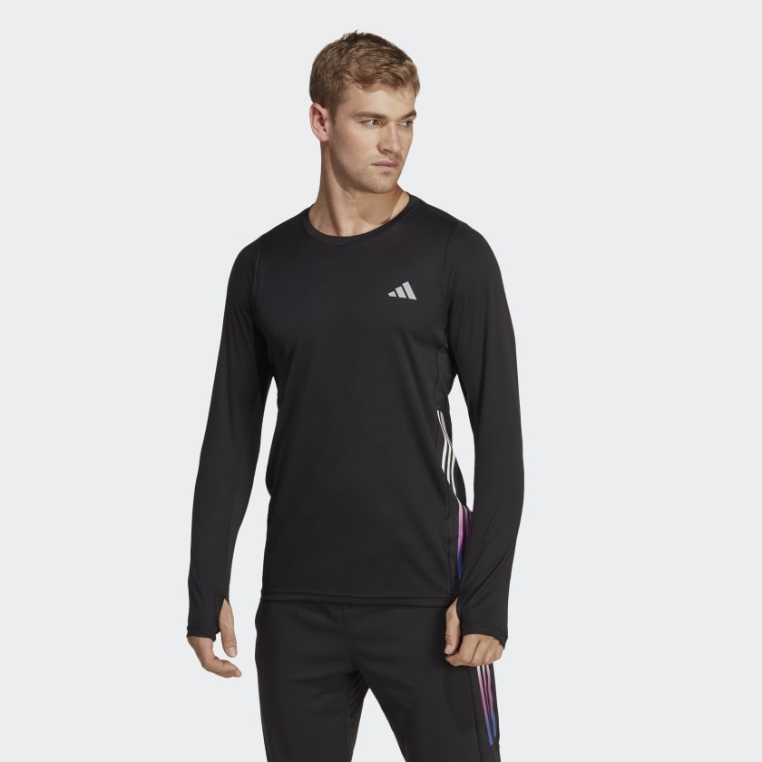 Adidas climacool long sleeve running deals top